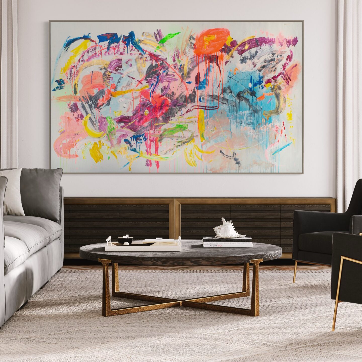 Abstract Artwork: A Badge of Sophistication and Power in Your Living Room